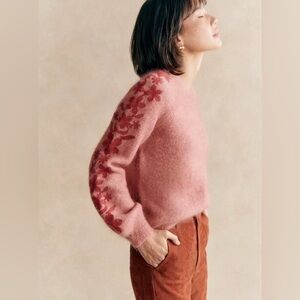 Sezane Candice Mohair-Wool blend Jumper